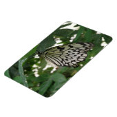 Tropisch papier met butterfly Flexi Magnet Magneet (Linkerzijde)