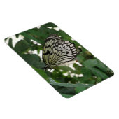 Tropisch papier met butterfly Flexi Magnet Magneet (Rechterzijde)