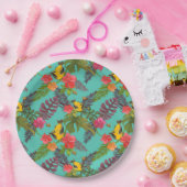 Tropisch Papieren Bordje (Feest)