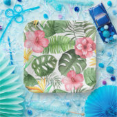  tropisch papieren bordje (Feest)