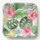 tropisch papieren bordje (Voorkant)