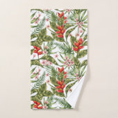 Tropisch paradijs bad handdoek (Handdoek)