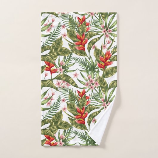 Tropisch paradijs bad handdoek (Handdoek)