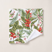 Tropisch paradijs bad handdoek (Wasdoekje)