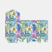 Tropisch paradijs bedankdoosjes (Uitgevouwen)