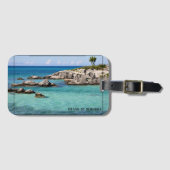 Tropisch Paradijs Bermuda Bagagelabel (Voorkant (horizontaal))