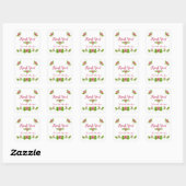 Tropisch Paradijs Bloemendesign Sticker (Vel)
