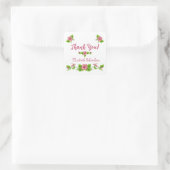 Tropisch Paradijs Bloemendesign Sticker (Tas)