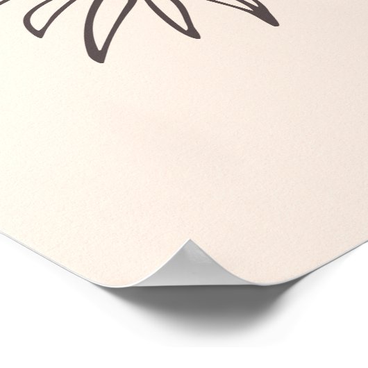 Tropisch Paradijs Botanische Kunst, Boho Wall Art Poster (Hoek)