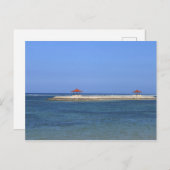 Tropisch paradijs briefkaart (Voorkant / Achterkant)