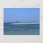 Tropisch paradijs briefkaart (Voorkant)