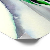Tropisch paradijs, bruids cascading boeket (1), poster (Hoek)