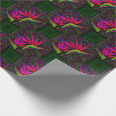 Tropisch paradijs cadeaupapier (Hoek)