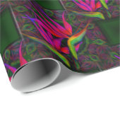 Tropisch paradijs cadeaupapier (Rol Hoek)