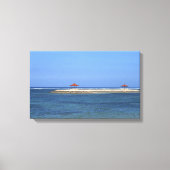 Tropisch paradijs canvas afdruk (Voorkant)