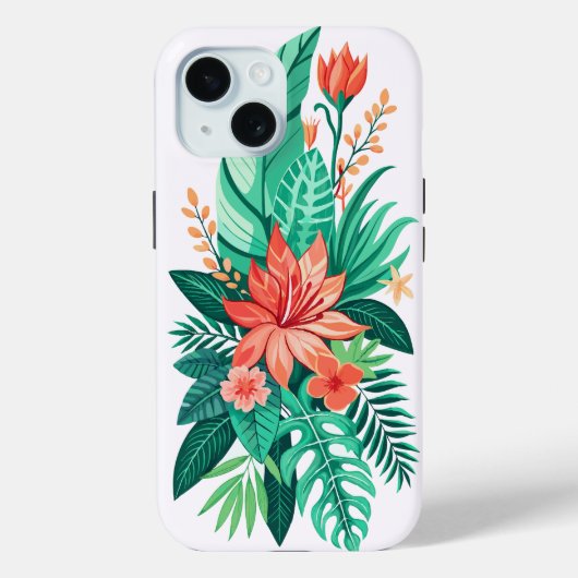 Tropisch paradijs Case-Mate iPhone case (Achterkant)
