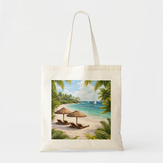 Tropisch paradijs Diani Beach Tote Bag (Voorkant)
