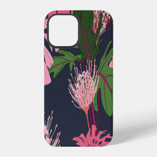 Tropisch paradijs: exotische bladeren en bloemen iPhone 12 hoesje