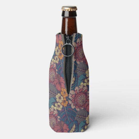 Tropisch paradijs flesjeskoeler (Fles Achterkant)