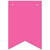 Tropisch Paradijs Gradiënt Heet Roze naar Fuchsia Vlaggetjes (Tweede vlag)