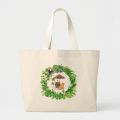 Tropisch paradijs grote tote bag (Voorkant)
