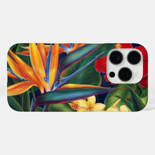 Tropisch Paradijs Hawaïaans Horizontaal Case-Mate iPhone Case (Achterkant (horizontaal))