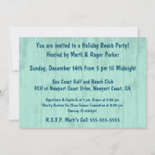 Tropisch paradijs Hawaiian Holiday Wreatood Kaart (Achterkant)