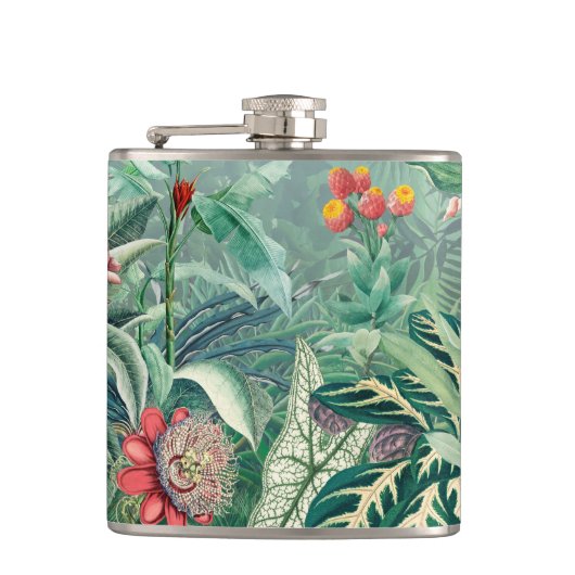 Tropisch paradijs heupfles (Voorkant)