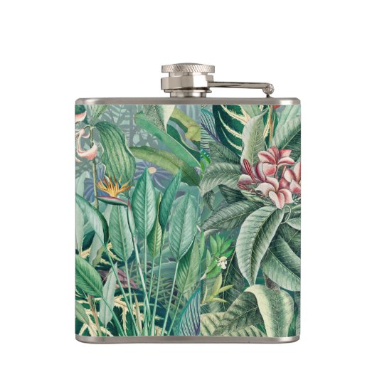 Tropisch paradijs heupfles (Achterkant)