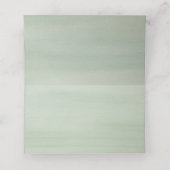 Tropisch Paradijs Hibiscus en Palmen Huwelijk Plaatskaartje (Binnenkant ongevouwen)