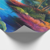 Tropisch paradijs II Cadeaupapier (Hoek)