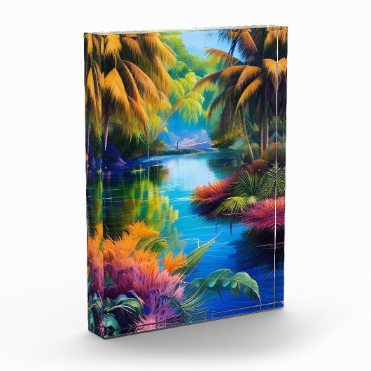 Tropisch paradijs II Fotoblokken (Links)