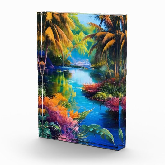 Tropisch paradijs II Fotoblokken (Rechts)