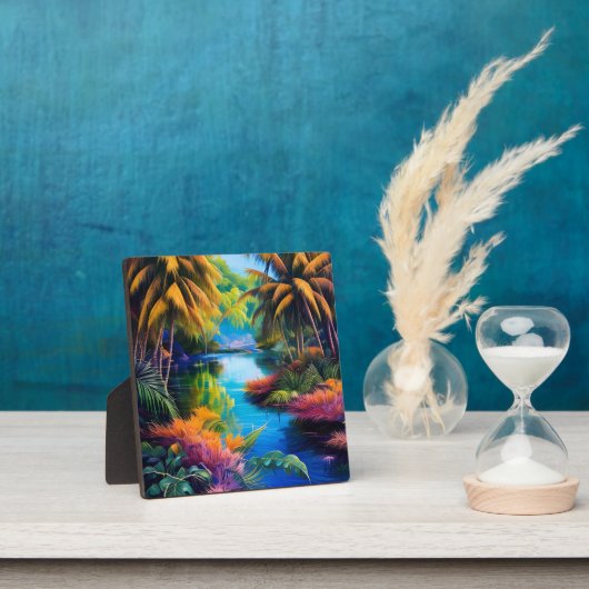 Tropisch paradijs II Fotoplaat (Insitu)