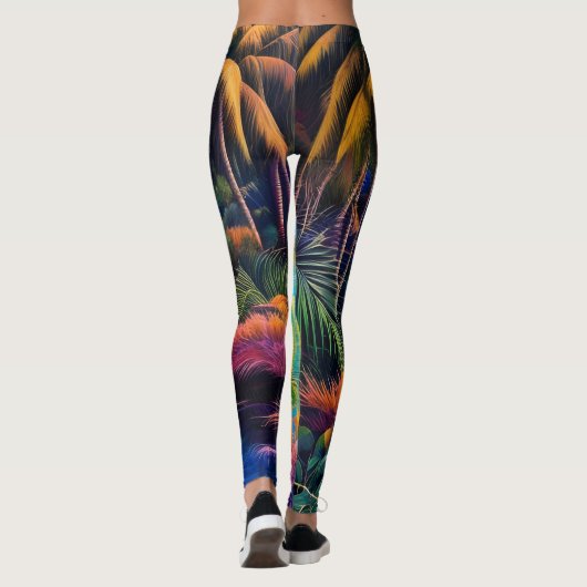 Tropisch paradijs II Leggings (Achterkant)