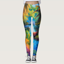Tropisch paradijs II Leggings