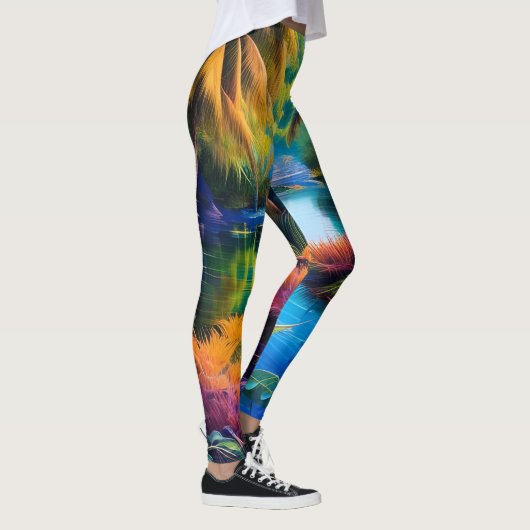 Tropisch paradijs II Leggings (Rechts)
