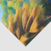 Tropisch paradijs II Tissuepapier (Detail)