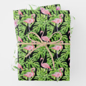 Tropisch paradijs inpakpapier vel (In situ)