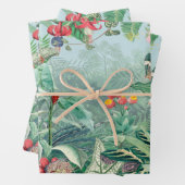 Tropisch paradijs inpakpapier vel (In situ)