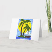 Tropisch paradijs kaart (Achterkant)