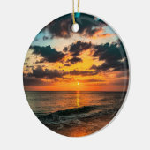 Tropisch paradijs Kerst Ornament (Links)