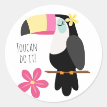 Tropisch Paradijs Kleurrijke Toekan