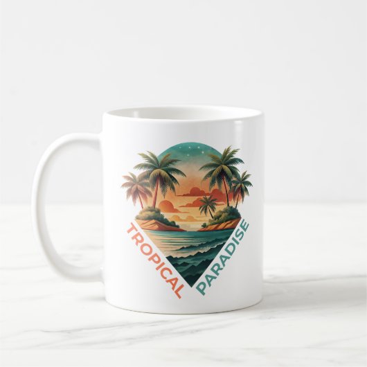 Tropisch Paradijs Koffiemok (Links)