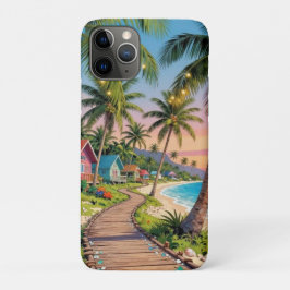Tropisch Paradijs Kust Zeekot Oceaan Case-Mate iPhone Case