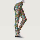 Tropisch paradijs leggings (Rechts)