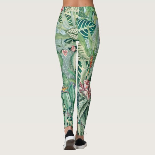 Tropisch paradijs leggings (Achterkant)
