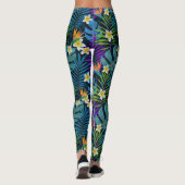 Tropisch paradijs leggings (Achterkant)