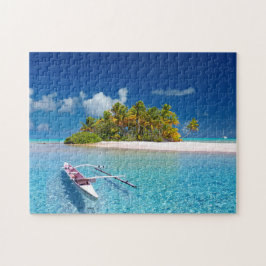 Tropisch paradijs legpuzzel