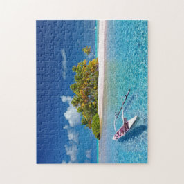 Tropisch paradijs legpuzzel